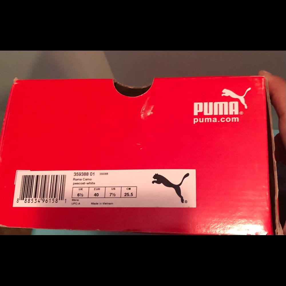 Unisex Dark blue Puma Sneakers - Picture 4 of 4